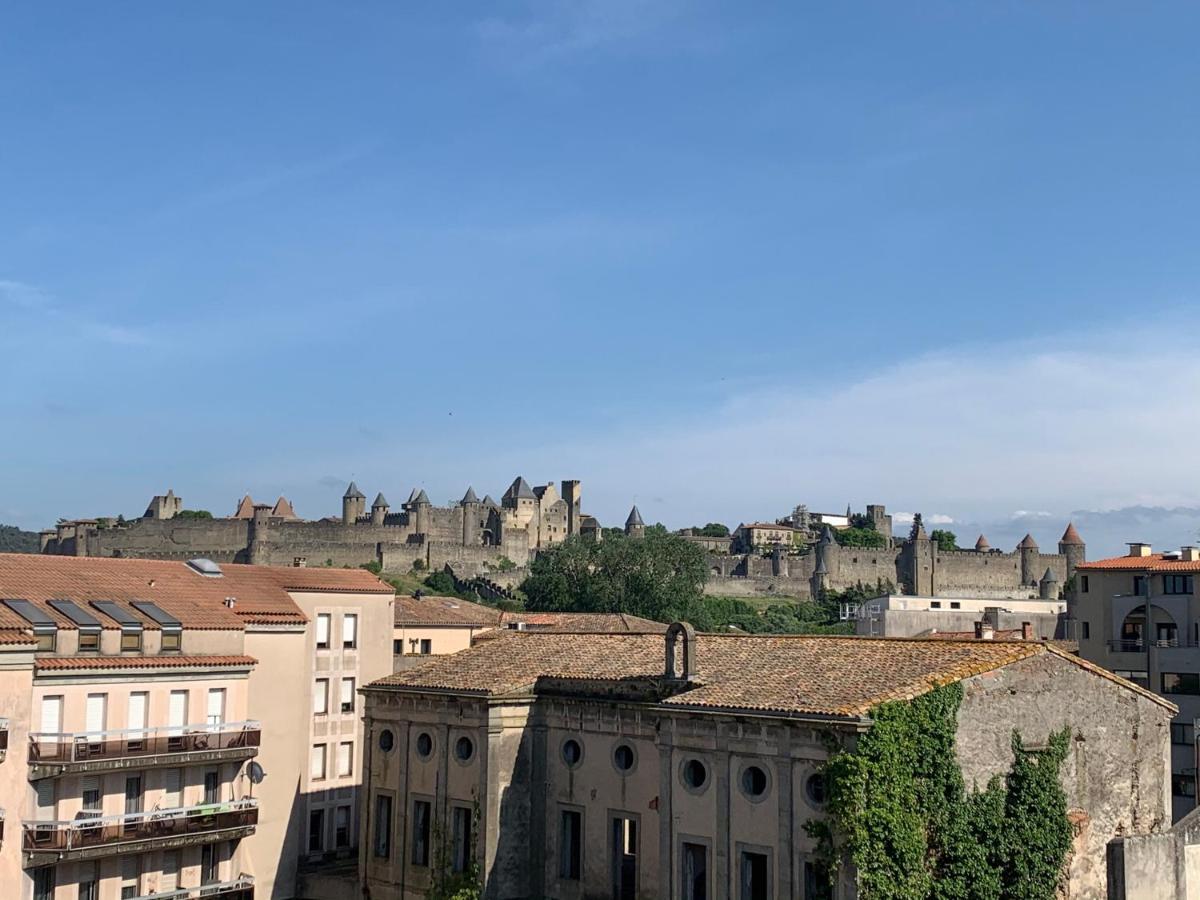 Appartement Vue Cite Medievale Carcassonne Zewnętrze zdjęcie