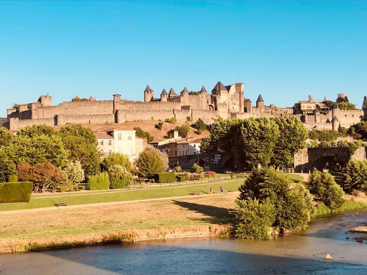 Appartement Vue Cite Medievale Carcassonne Zewnętrze zdjęcie