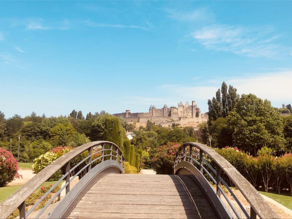 Appartement Vue Cite Medievale Carcassonne Zewnętrze zdjęcie